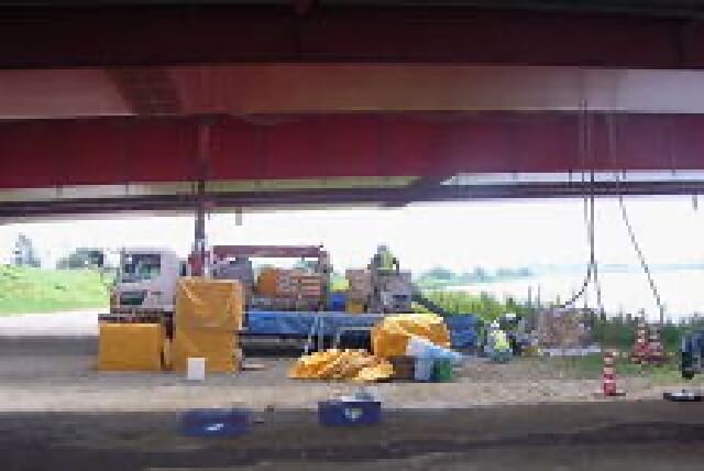 プラント設置状況（車両積載型）