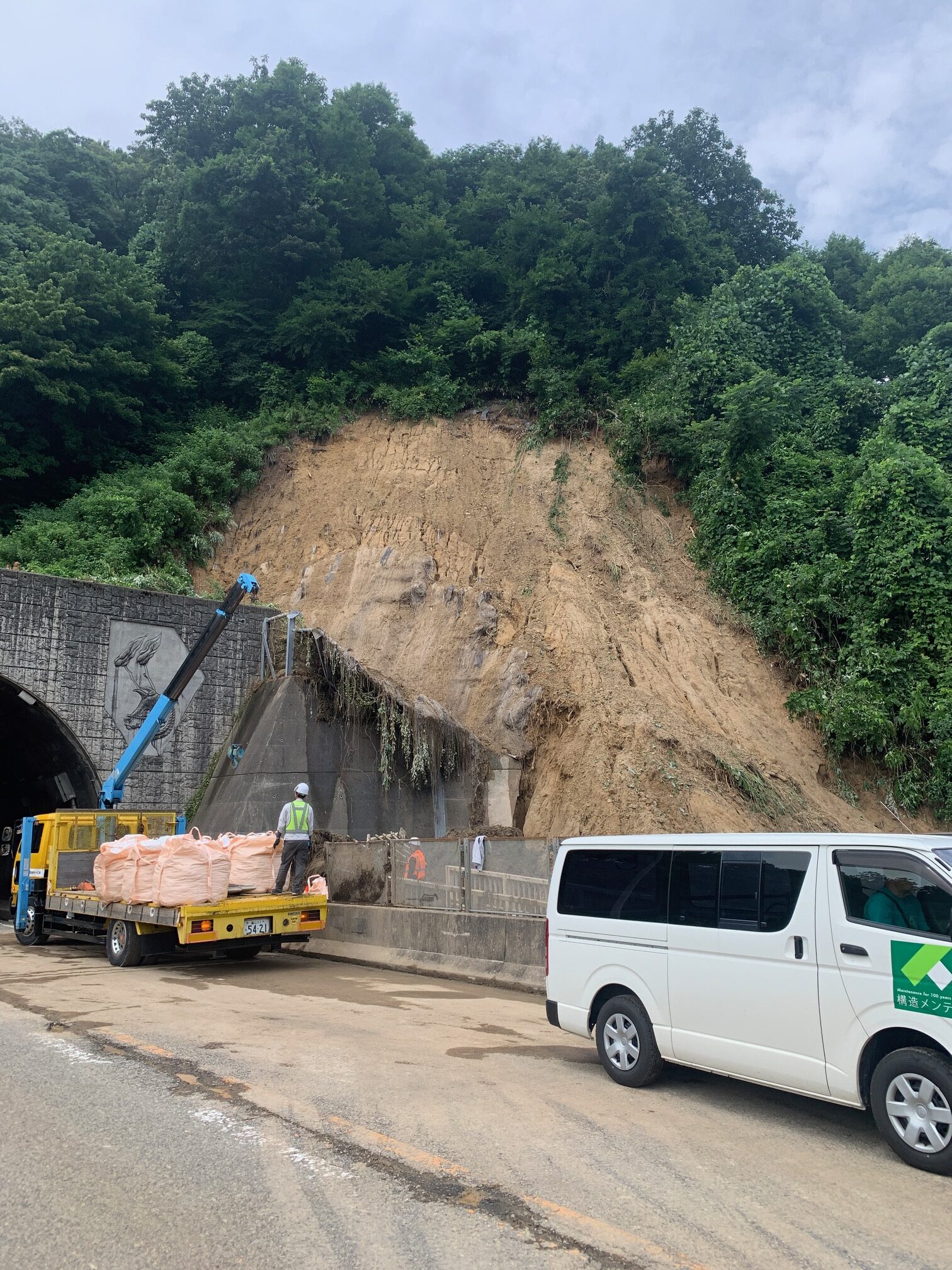 R4・5・6高岡管内道路維持工事の内 法面保護工事