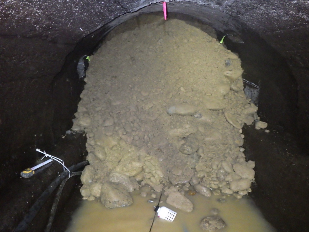 【2024年事件簿】トンネル崩落現場の復旧作業①　初めての崩落