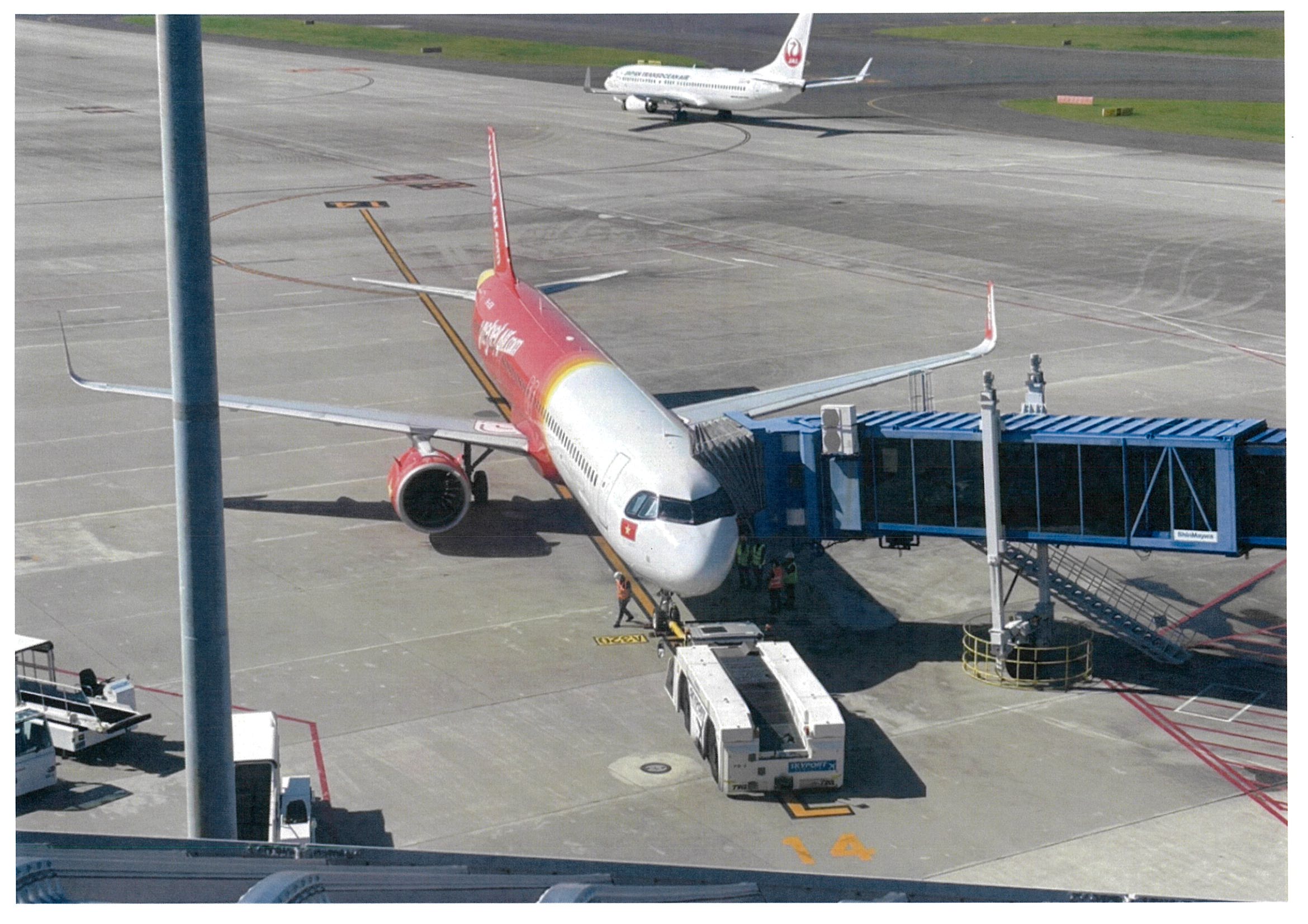 特定技能社員が一時帰国しました